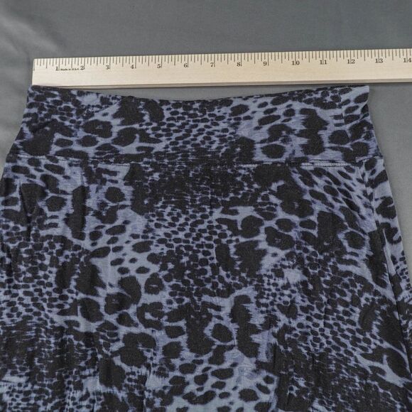 Kensie Womens Maxi Skirt Small Gray Goth Grunge Indie Statement Edgy Witchy Y2K - Picture 6 of 9